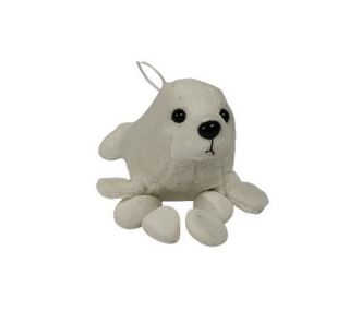 Obrázek z Tuleň bílý plyš 14cm 